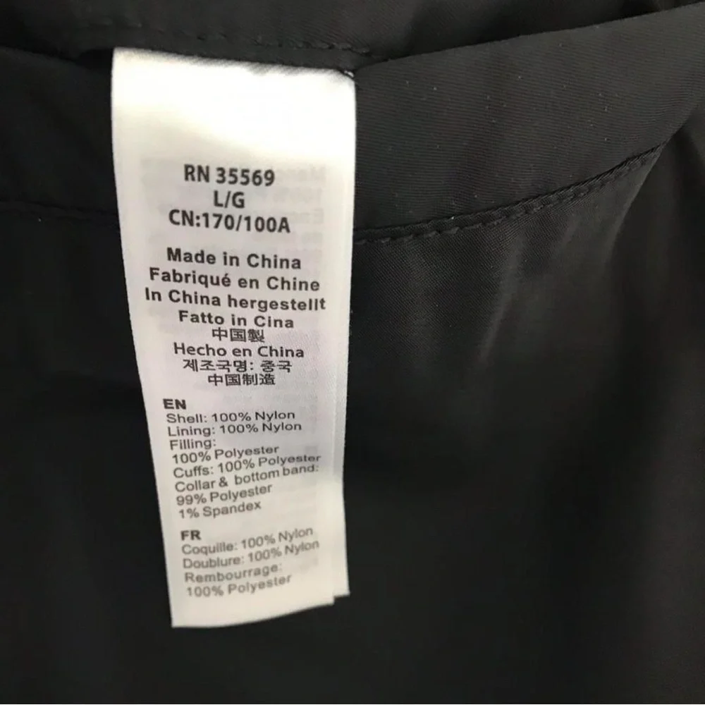 Alpha Industries MA-1 Flight Bomber Jacket | Black | Size Large - Picture 8 of 8